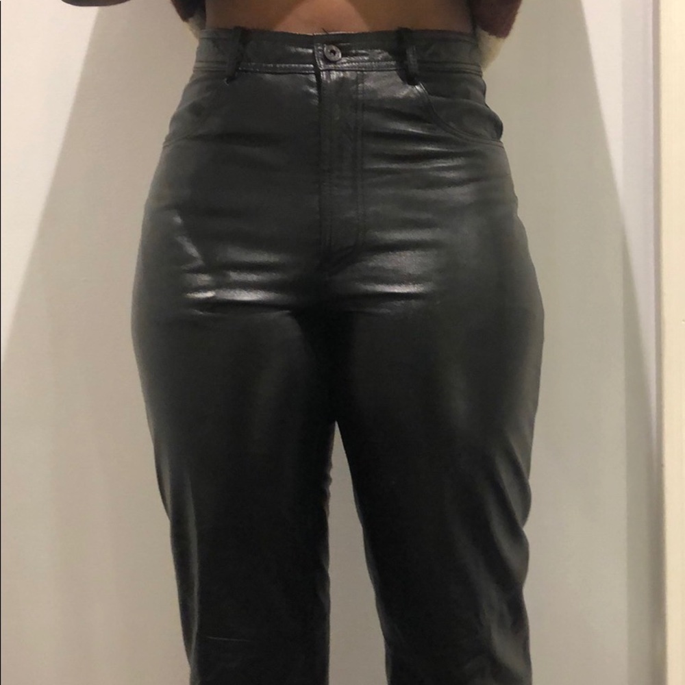 Danier vintage leather pants - Picture 1 of 13